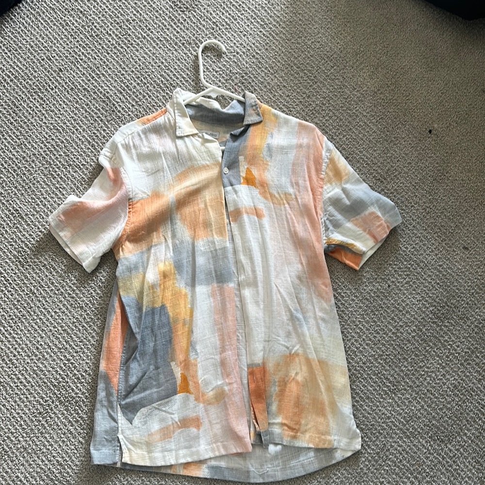 Zara button down great for summer size large
